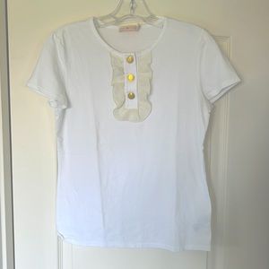 Tory Burch ruffled top